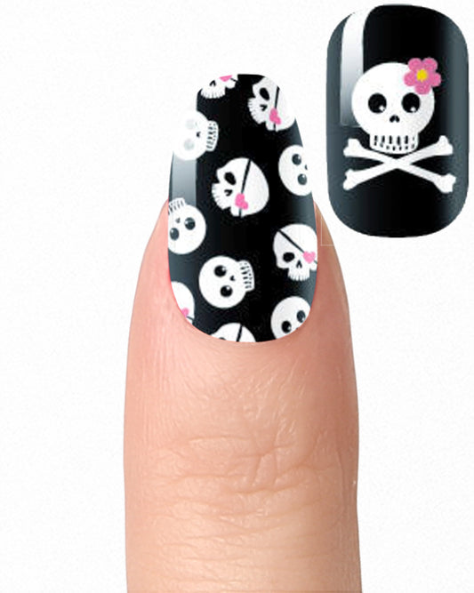 Skull & Bones - Nail Polish Wraps