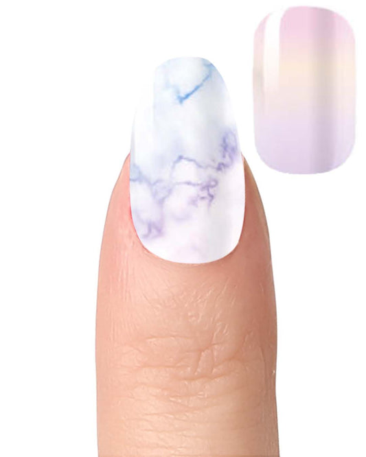 Pastel Marble - Nail Polish Wraps